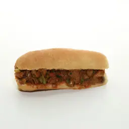 ساندوتش مقلقل لحم